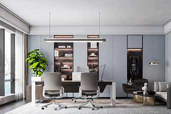 赣州轻奢风格-书房