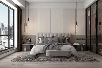 赣州现代风格-卧室