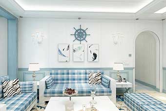 赣州地中海风格-客厅